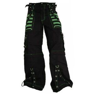 Extreme Bondage Skater Gothic Punk Rocker Cyber Goth Steampunk Biker Pants